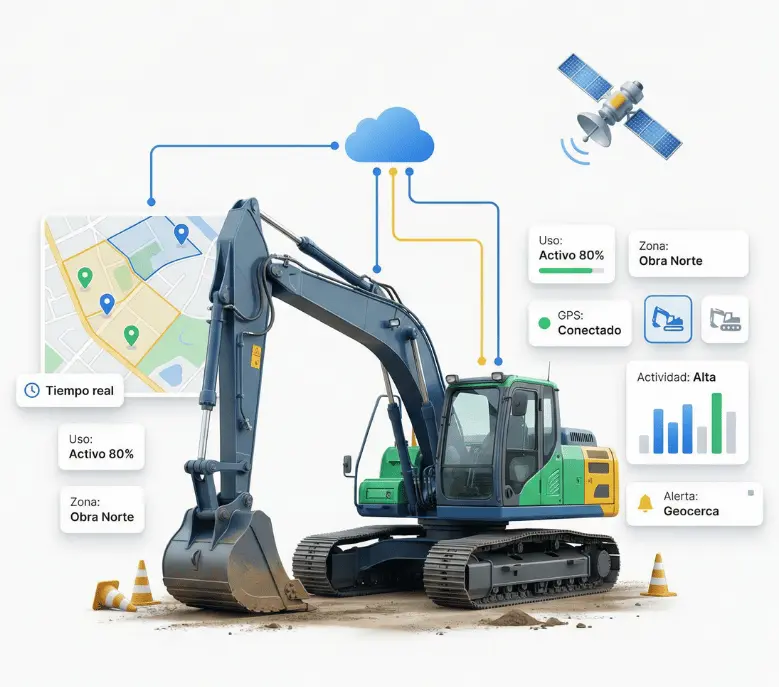 GPS para Maquinaria y Construcción: