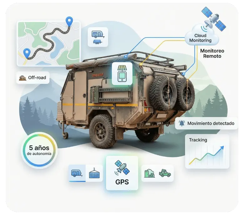 GPS para Carros, Remolques y Containers: