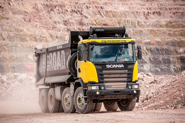 camion mineria